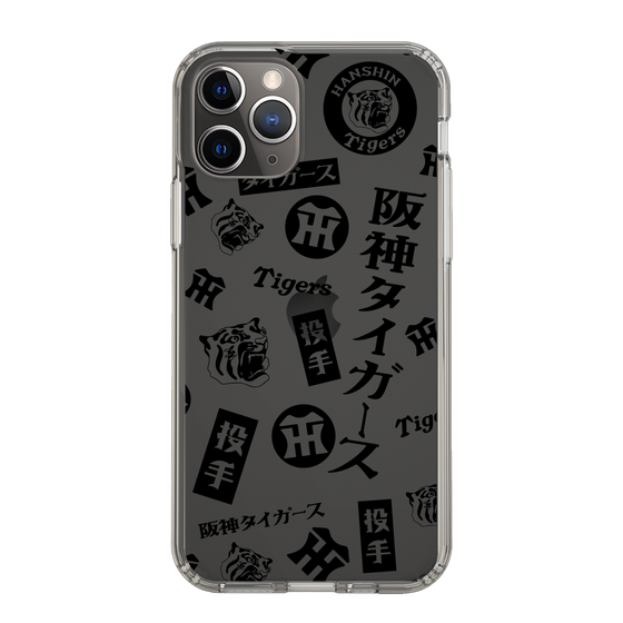 スリムプロテクションケース［ 阪神タイガース - レトロ風デザインパターン - 投手 ］