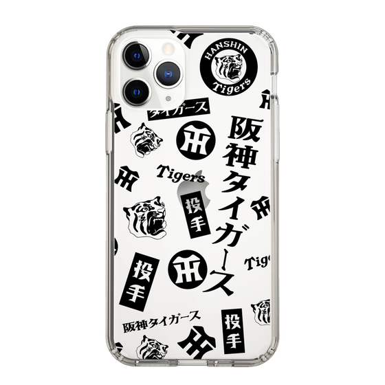 スリムプロテクションケース［ 阪神タイガース - レトロ風デザインパターン - 投手 ］