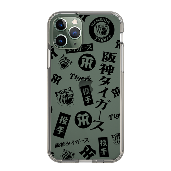 スリムプロテクションケース［ 阪神タイガース - レトロ風デザインパターン - 投手 ］