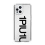 スリムプロテクションケース［ 1PIU1UGUALE3 - Logo Bold - Black ］
