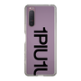 スリムプロテクションケース［ 1PIU1UGUALE3 - Logo Bold - Black ］