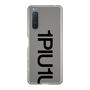 スリムプロテクションケース［ 1PIU1UGUALE3 - Logo Bold - Black ］