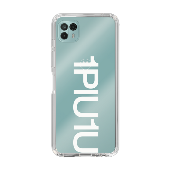 スリムプロテクションケース［ 1PIU1UGUALE3 - Logo Bold -White ］