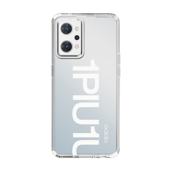 スリムプロテクションケース［ 1PIU1UGUALE3 - Logo Bold -White ］