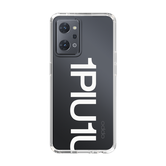 スリムプロテクションケース［ 1PIU1UGUALE3 - Logo Bold -White ］