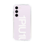 スリムプロテクションケース［ 1PIU1UGUALE3 - Logo Bold -White ］