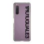 スリムプロテクションケース［ 1PIU1UGUALE3 - Logo - Black ］