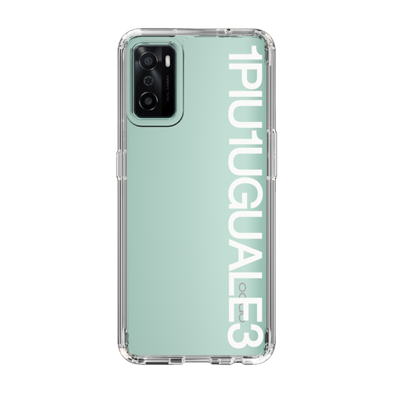 スリムプロテクションケース［ 1PIU1UGUALE3 - Logo - White ］