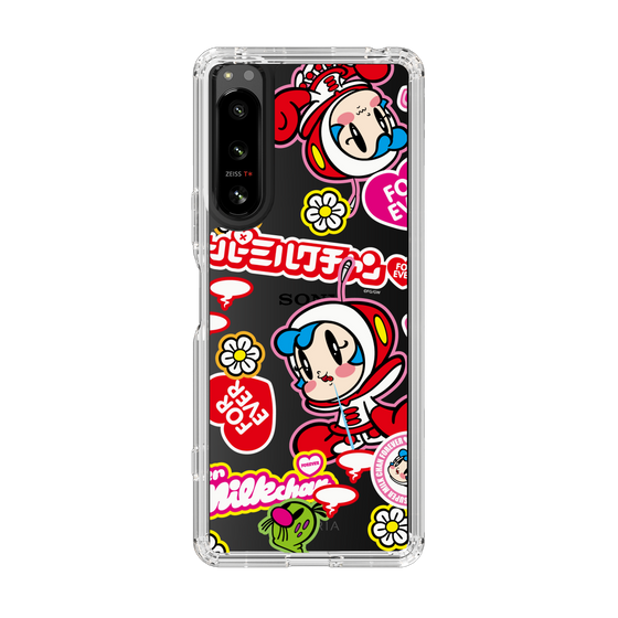 スリムプロテクションケース［ スーパーミルクチャンFOREVER♥ - ロゴ＆キャラ ］