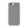 スリムプロテクションケース［ Small Stripe - Gray × Black ］