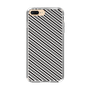 スリムプロテクションケース［ Small Stripe - Gray × Black ］