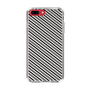スリムプロテクションケース［ Small Stripe - Gray × Black ］