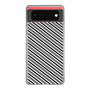 スリムプロテクションケース［ Small Stripe - Gray × Black ］