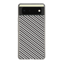 スリムプロテクションケース［ Small Stripe - Gray × Black ］
