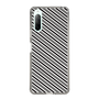 スリムプロテクションケース［ Small Stripe - Gray × Black ］