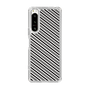 スリムプロテクションケース［ Small Stripe - Gray × Black ］