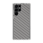 スリムプロテクションケース［ Small Stripe - Gray × Black ］