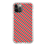 スリムプロテクションケース［ Small Stripe - Red × Black ］