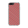 スリムプロテクションケース［ Small Stripe - Red × Black ］