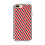 スリムプロテクションケース［ Small Stripe - Red × Black ］