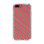 スリムプロテクションケース［ Small Stripe - Red × Black ］
