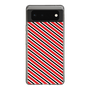 スリムプロテクションケース［ Small Stripe - Red × Black ］