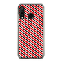 スリムプロテクションケース［ Small Stripe - Red × Black ］