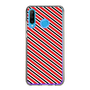 スリムプロテクションケース［ Small Stripe - Red × Black ］