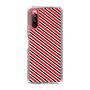 スリムプロテクションケース［ Small Stripe - Red × Black ］