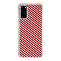 スリムプロテクションケース［ Small Stripe - Red × Black ］