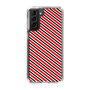 スリムプロテクションケース［ Small Stripe - Red × Black ］