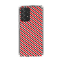 スリムプロテクションケース［ Small Stripe - Red × Black ］