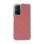 スリムプロテクションケース［ Small Stripe - Red × Black ］