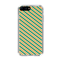 スリムプロテクションケース［ Small Stripe - Green × Orange ］
