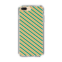 スリムプロテクションケース［ Small Stripe - Green × Orange ］