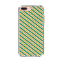 スリムプロテクションケース［ Small Stripe - Green × Orange ］