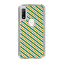 スリムプロテクションケース［ Small Stripe - Green × Orange ］