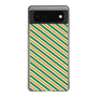 スリムプロテクションケース［ Small Stripe - Green × Orange ］