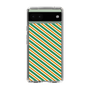 スリムプロテクションケース［ Small Stripe - Green × Orange ］