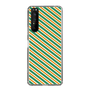 スリムプロテクションケース［ Small Stripe - Green × Orange ］