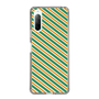 スリムプロテクションケース［ Small Stripe - Green × Orange ］