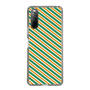 スリムプロテクションケース［ Small Stripe - Green × Orange ］