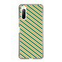 スリムプロテクションケース［ Small Stripe - Green × Orange ］