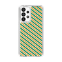 スリムプロテクションケース［ Small Stripe - Green × Orange ］