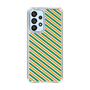 スリムプロテクションケース［ Small Stripe - Green × Orange ］