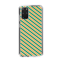 スリムプロテクションケース［ Small Stripe - Green × Orange ］