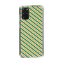 スリムプロテクションケース［ Small Stripe - Green × Orange ］