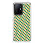 スリムプロテクションケース［ Small Stripe - Green × Orange ］