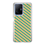 スリムプロテクションケース［ Small Stripe - Green × Orange ］