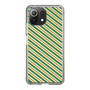 スリムプロテクションケース［ Small Stripe - Green × Orange ］